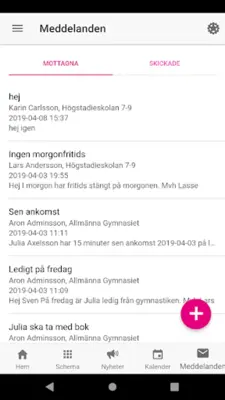 Quiculum - Skolans digitala hj android App screenshot 0